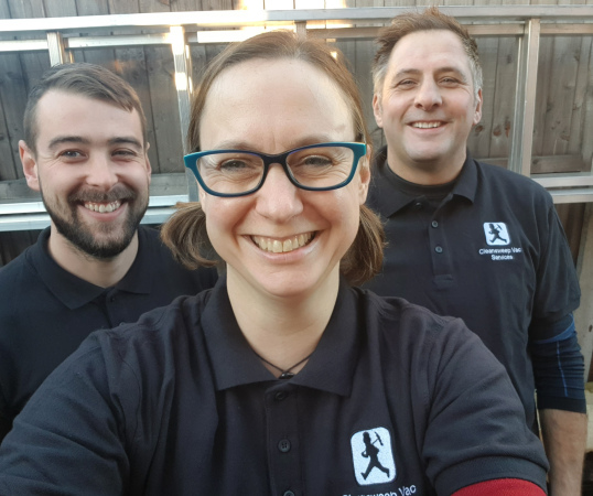 Jack, Heather and Gareth, Hitchin